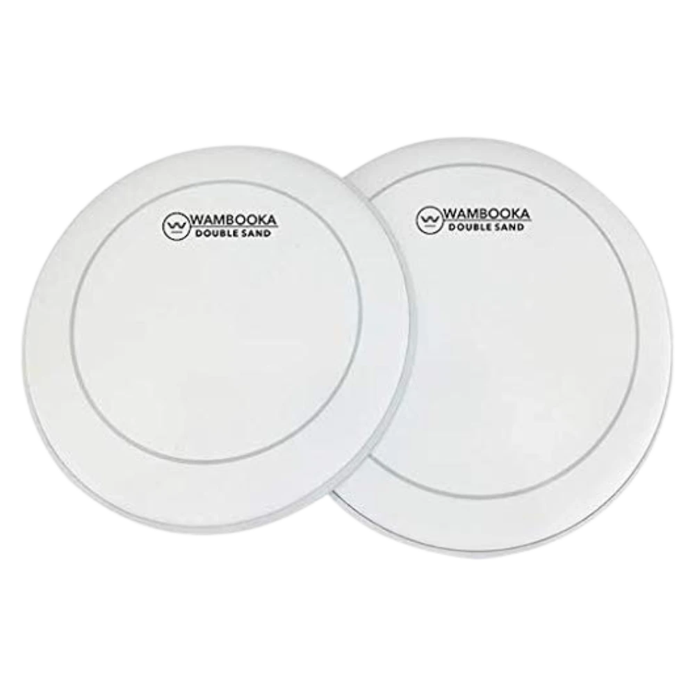 Wambooka Jamming Series Double Sand 14" Drumhead · White