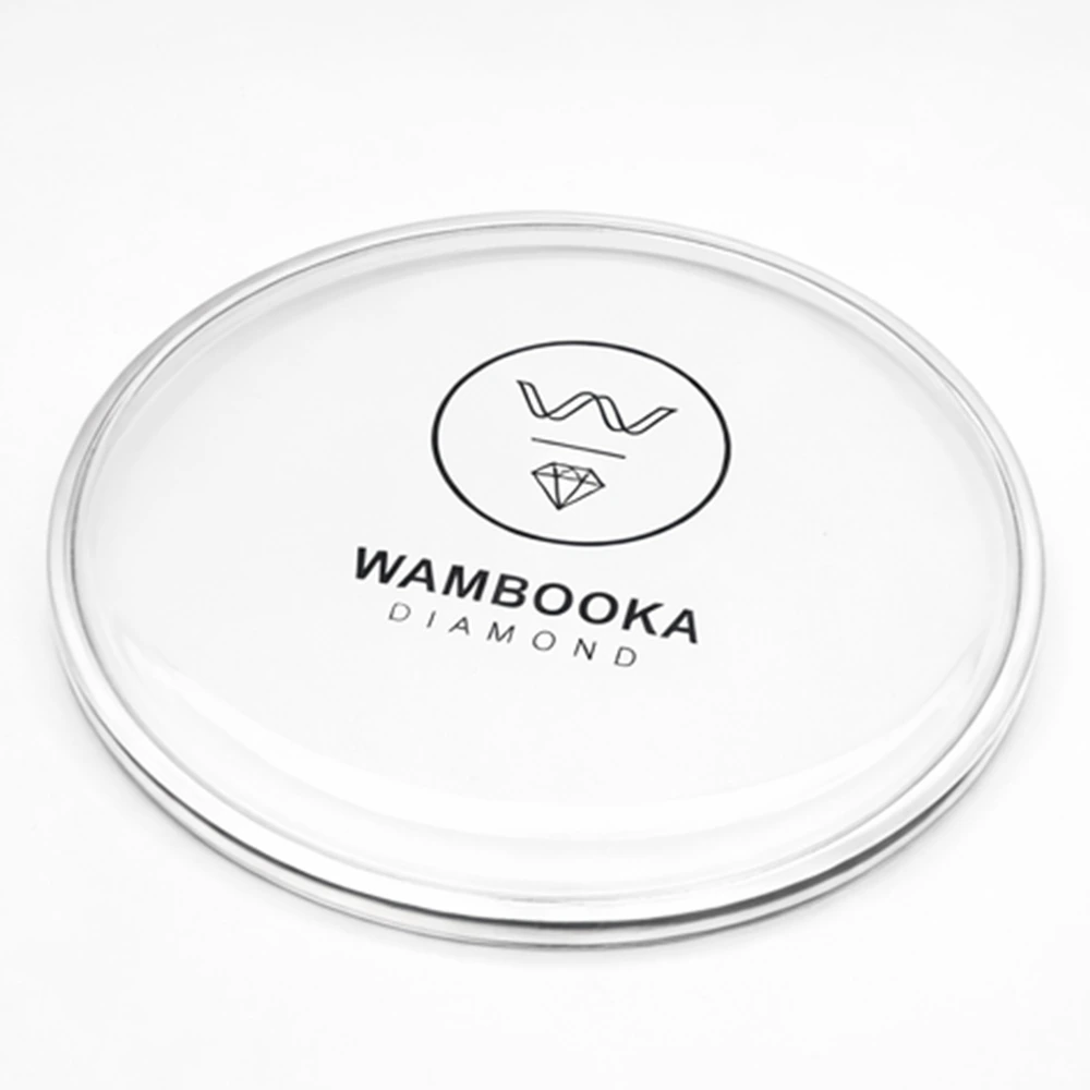 Wambooka Touring Series Diamond Darbuka 8.75" Replacement Skin · Clear