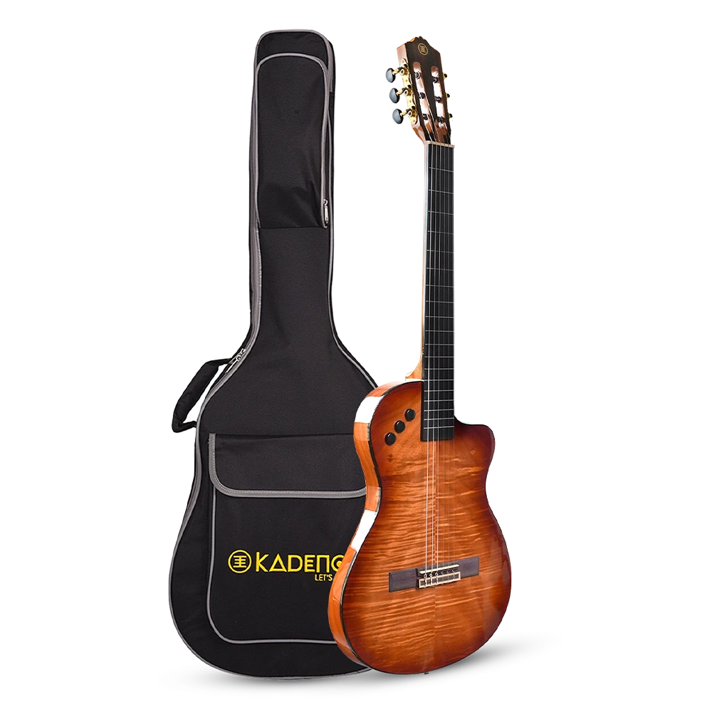 39” Classical Electro Acoustic Guitar · Brown