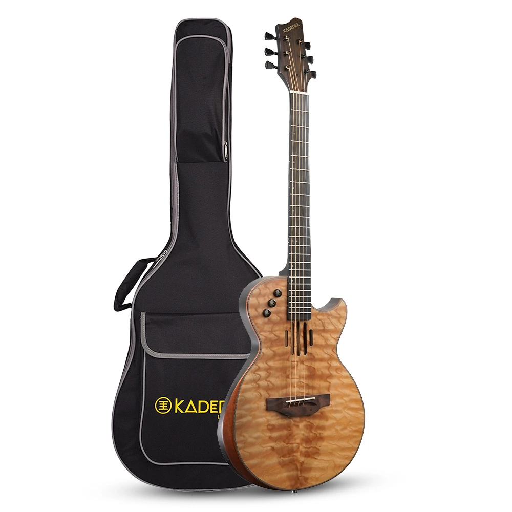 Acoustica 41″ Electro Acoustic Guitar · Light Brown
