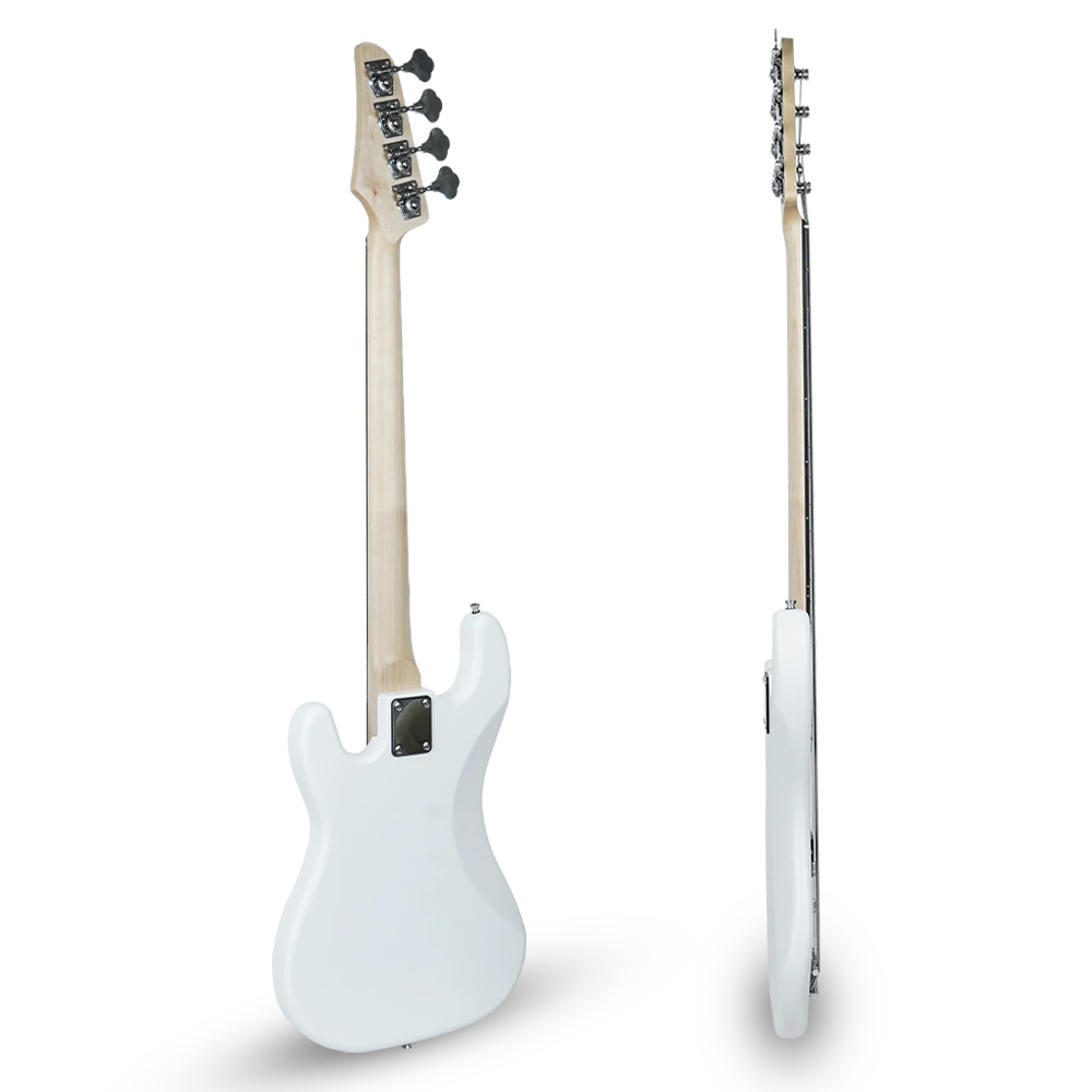 Tennessee Series P-Style Bass Guitar (Matte White) | Kadence