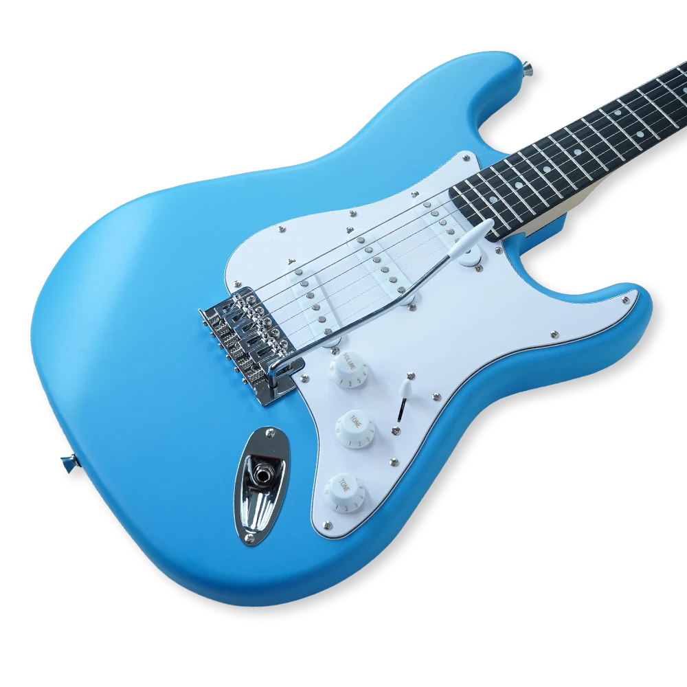 STLB Tennessee 39" Electric Guitar (Strat-Style/S-Style) · Light Blue