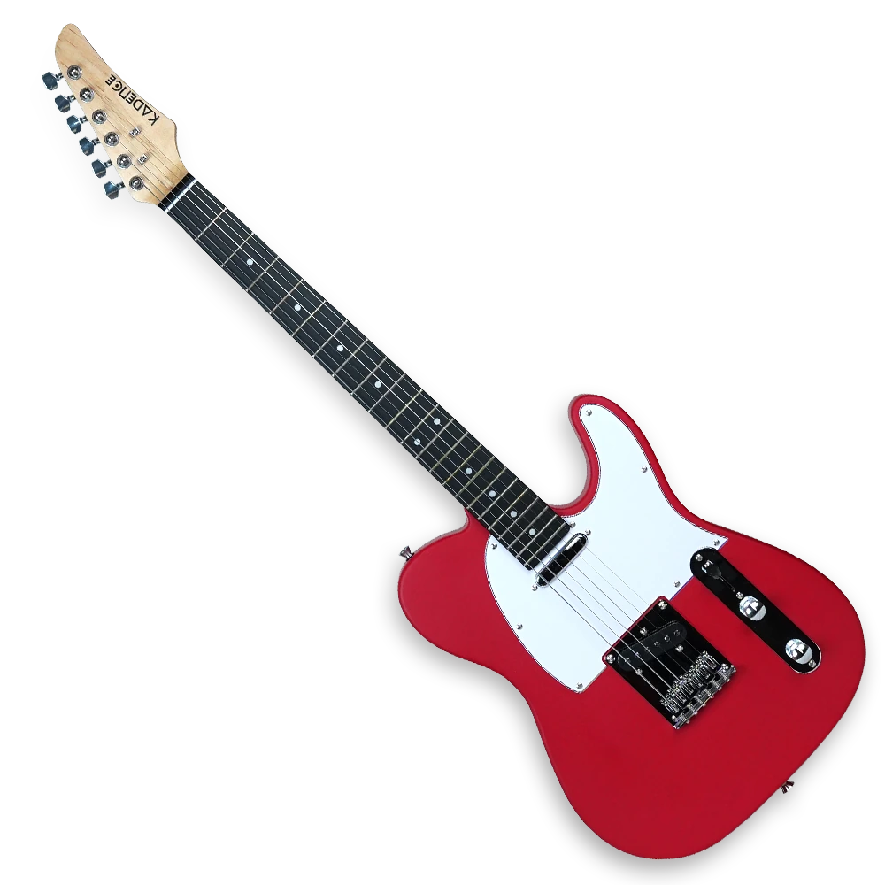 TLRD Tennessee 39” Electric Guitar (Classic T Style) · Red
