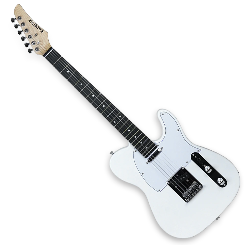 TLWH Tennessee 39” Electric Guitar (Classic T Style) · White