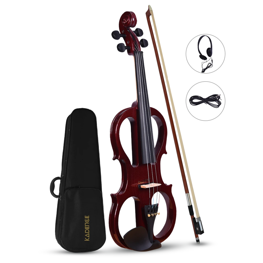 Vivaldi Electric Violin · Wine Red