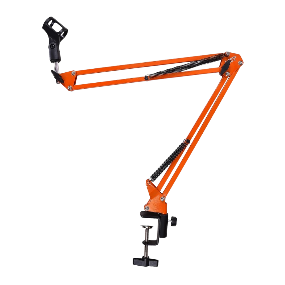 Home Series Mic Boom Arm Stand · Orange
