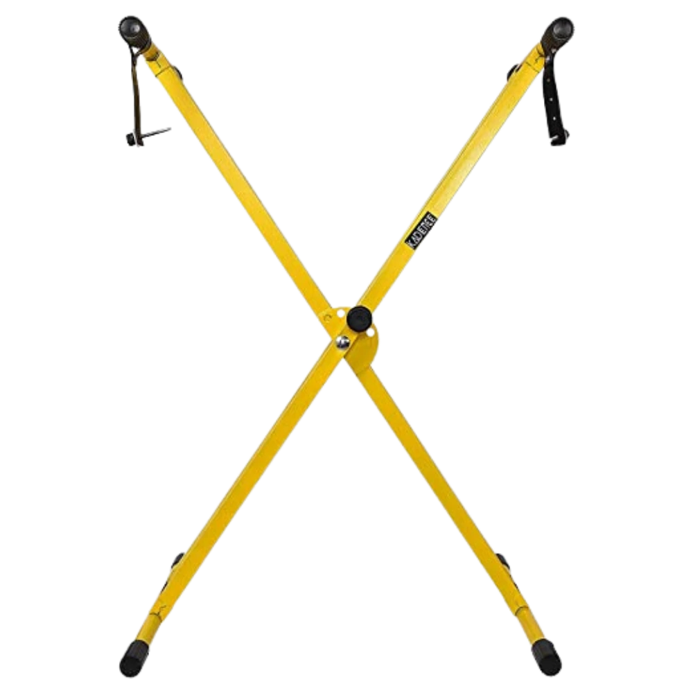 Touring Series 3kg Double-X Keyboard Stand · Yellow