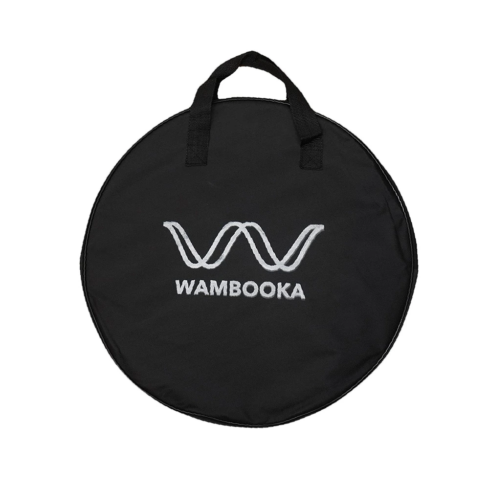 Wambooka Touring Series Cymbal Bag for Up to 22 Inch Cymbals · Black