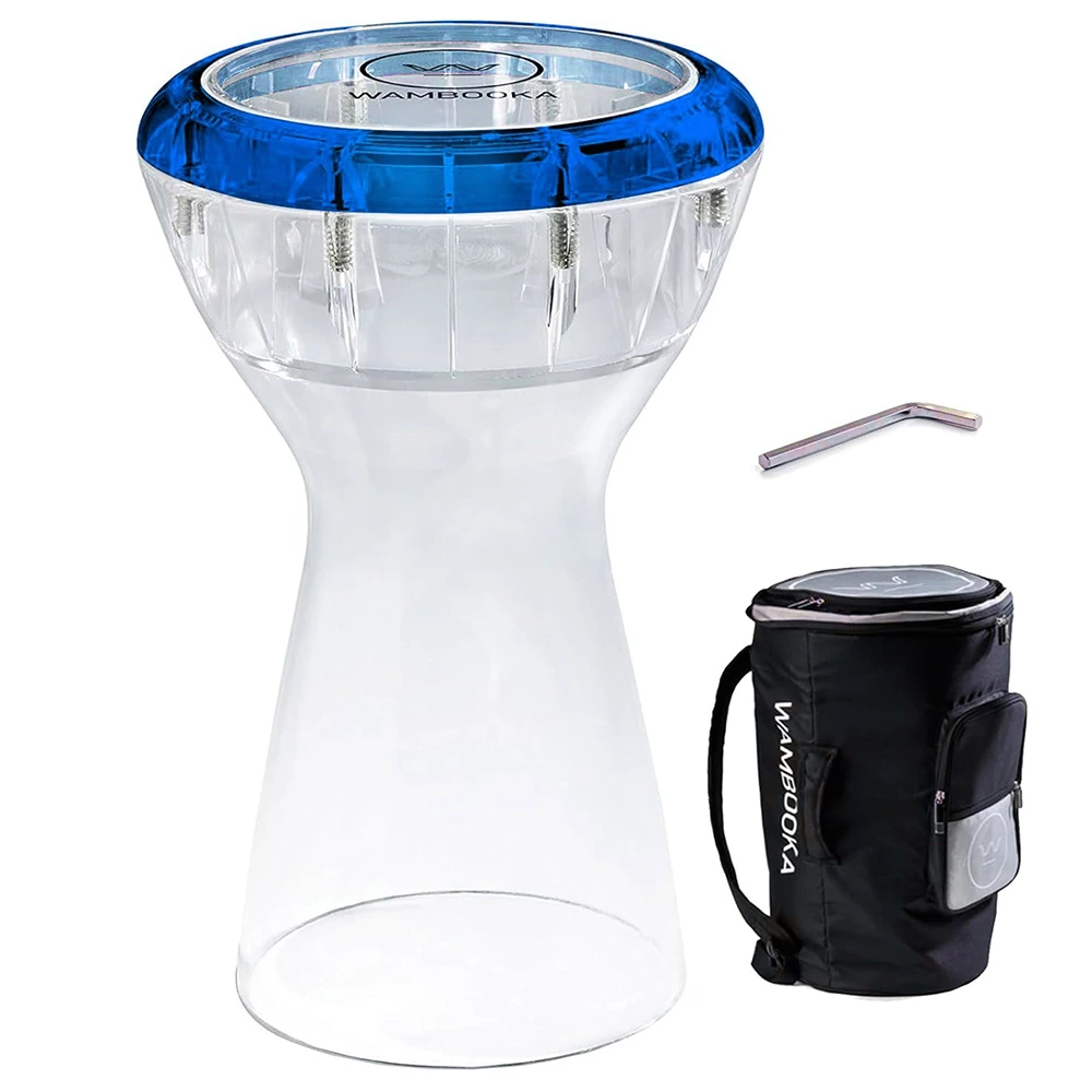 Wambooka Touring Series Diamond Wet & Dry Darbuka · Blue