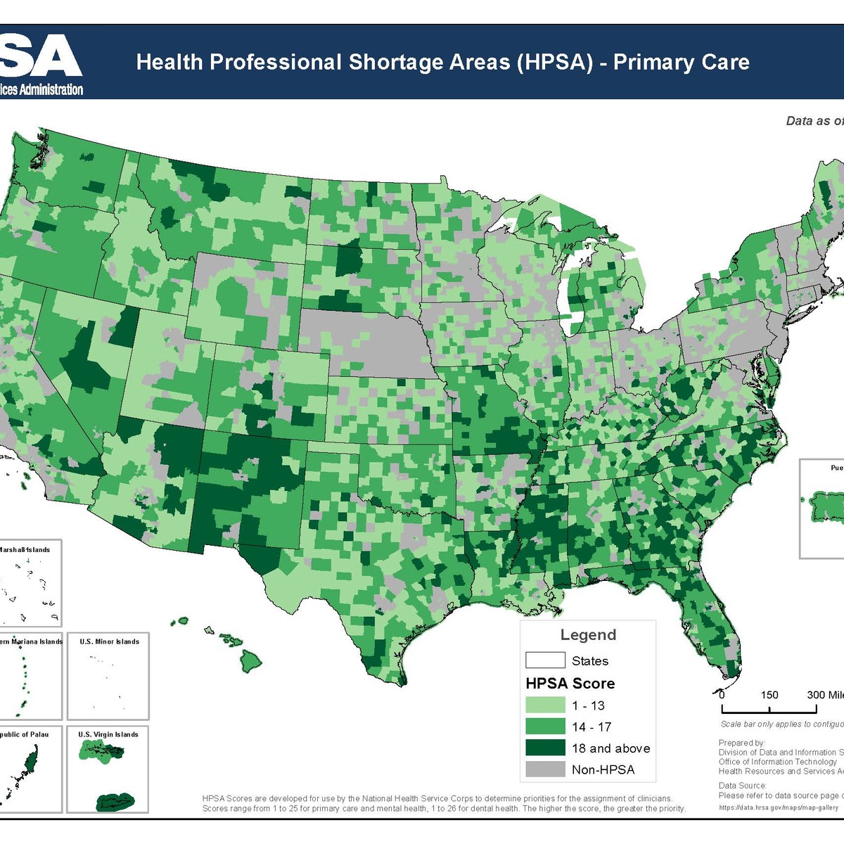 Health Workforce Shortage Areas Kaggle   Dataset Card 