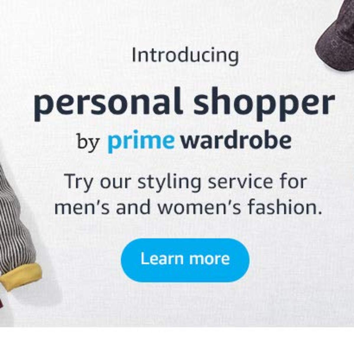 Introducing  Personal Shopper by Prime Wardrobe