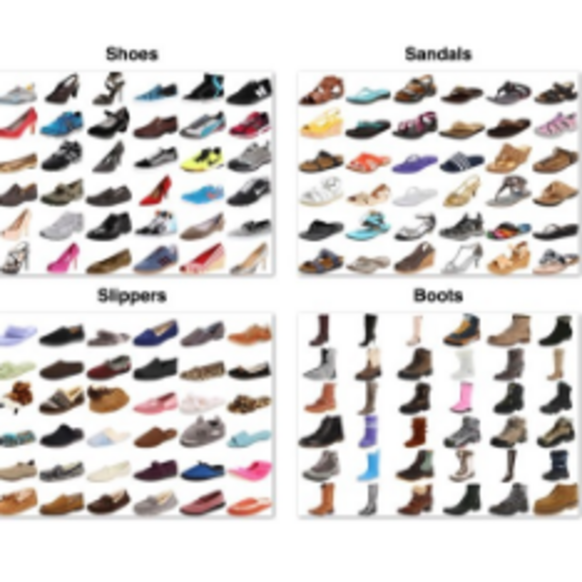 Large Shoe Dataset (UT Zappos50k) | Kaggle