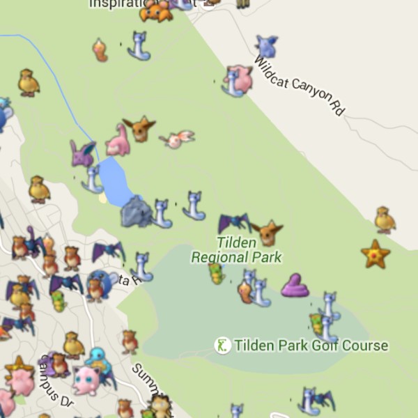 us map fresno california pokemon go