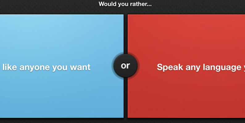 165 Would You Rather Questions That Are Impossible to Answer