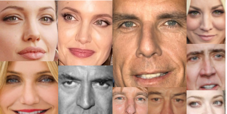 faces of famous people