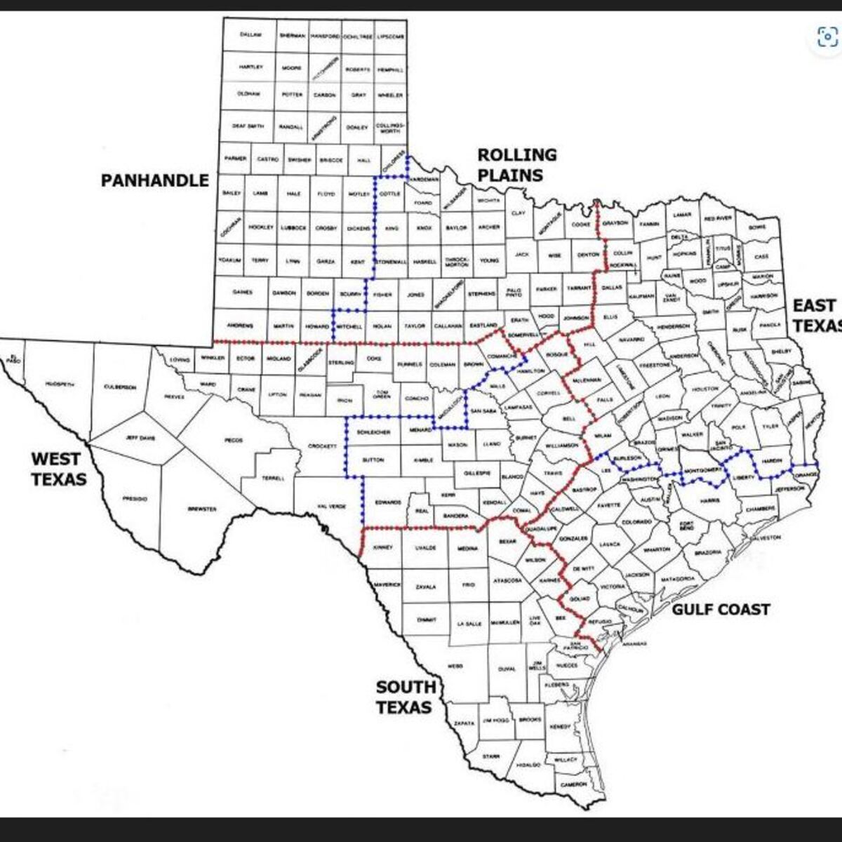 Texas GIS Data By County | Kaggle