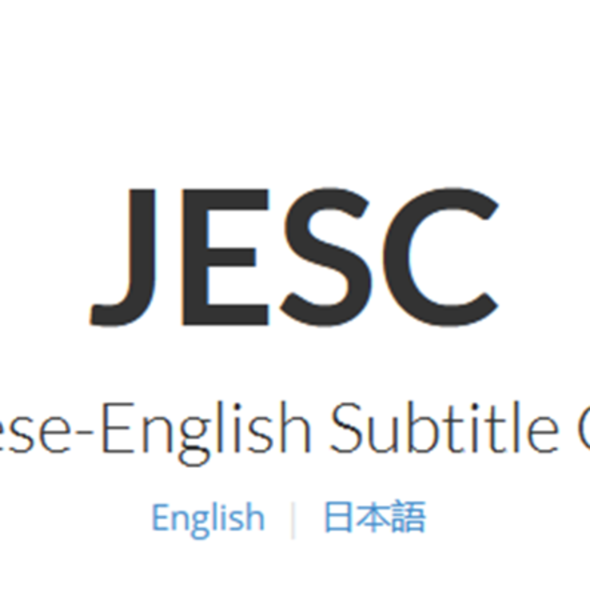 Japanese English Subtittle Corpus Jesc Cleaned Kaggle