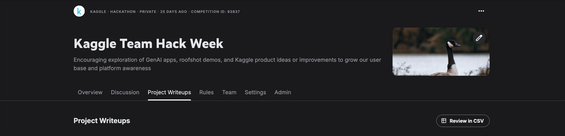 Competitions Setup Documentation | Kaggle
