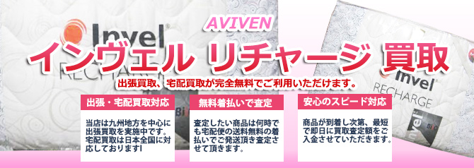 INVELインヴェル リチャージ敷パッド アライヴン売るなら | 買取ぞうさん