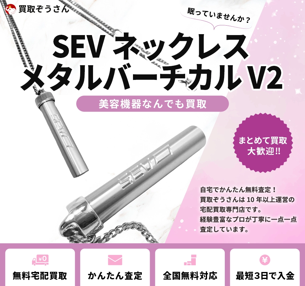 SEV ネックレス メタルバーチカルV2 買取