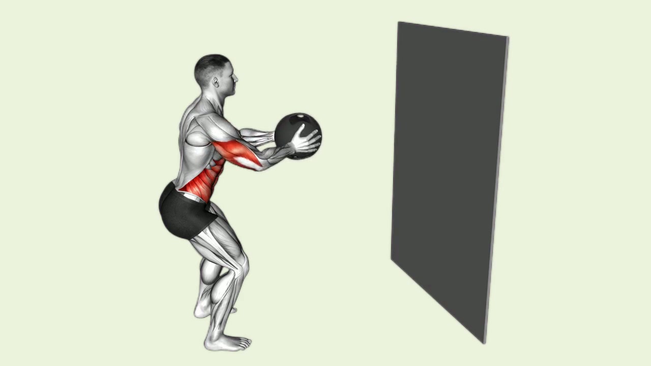 Medicine Ball Chest Pass: how the movement is executed