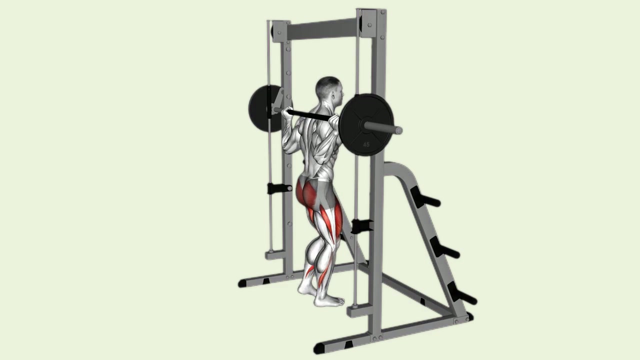 Smitch Machine Lunges: how the movement is executed