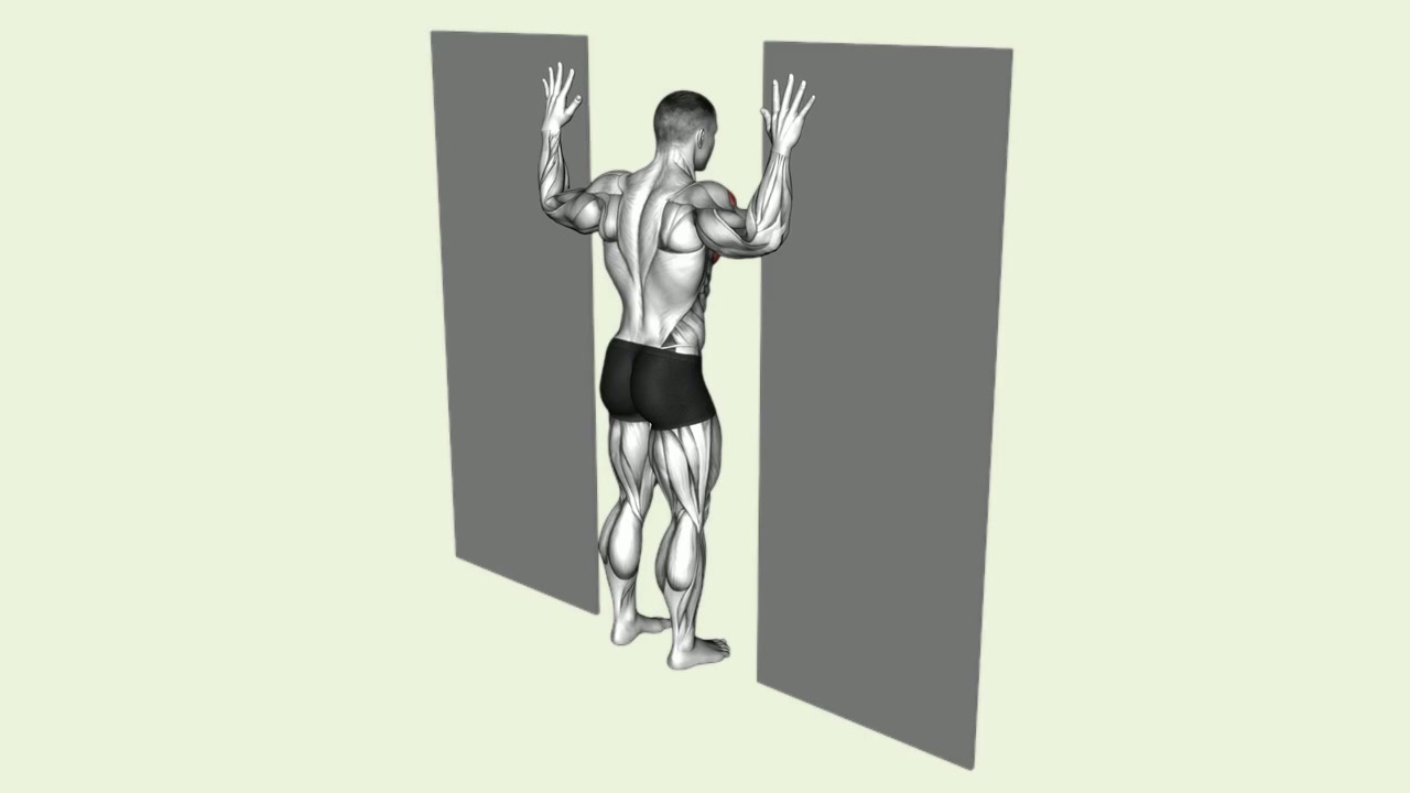 Doorway Pec Stretch: how the movement is executed