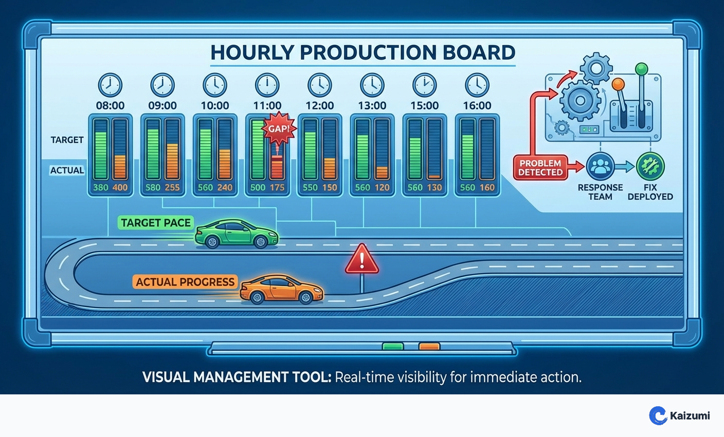 Hourly Production Board | Lean Dictionary