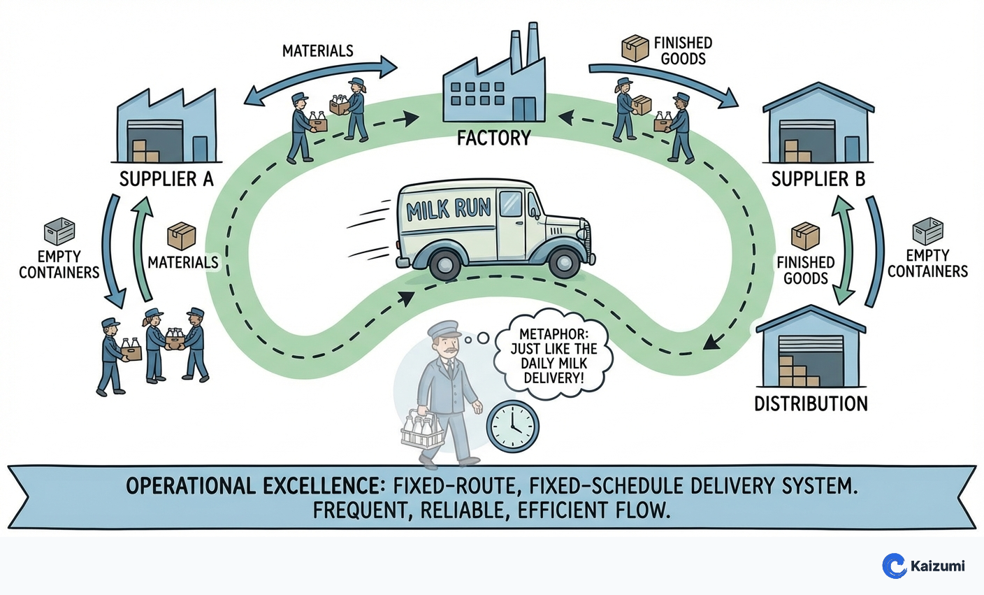 Milk Run | Lean Dictionary