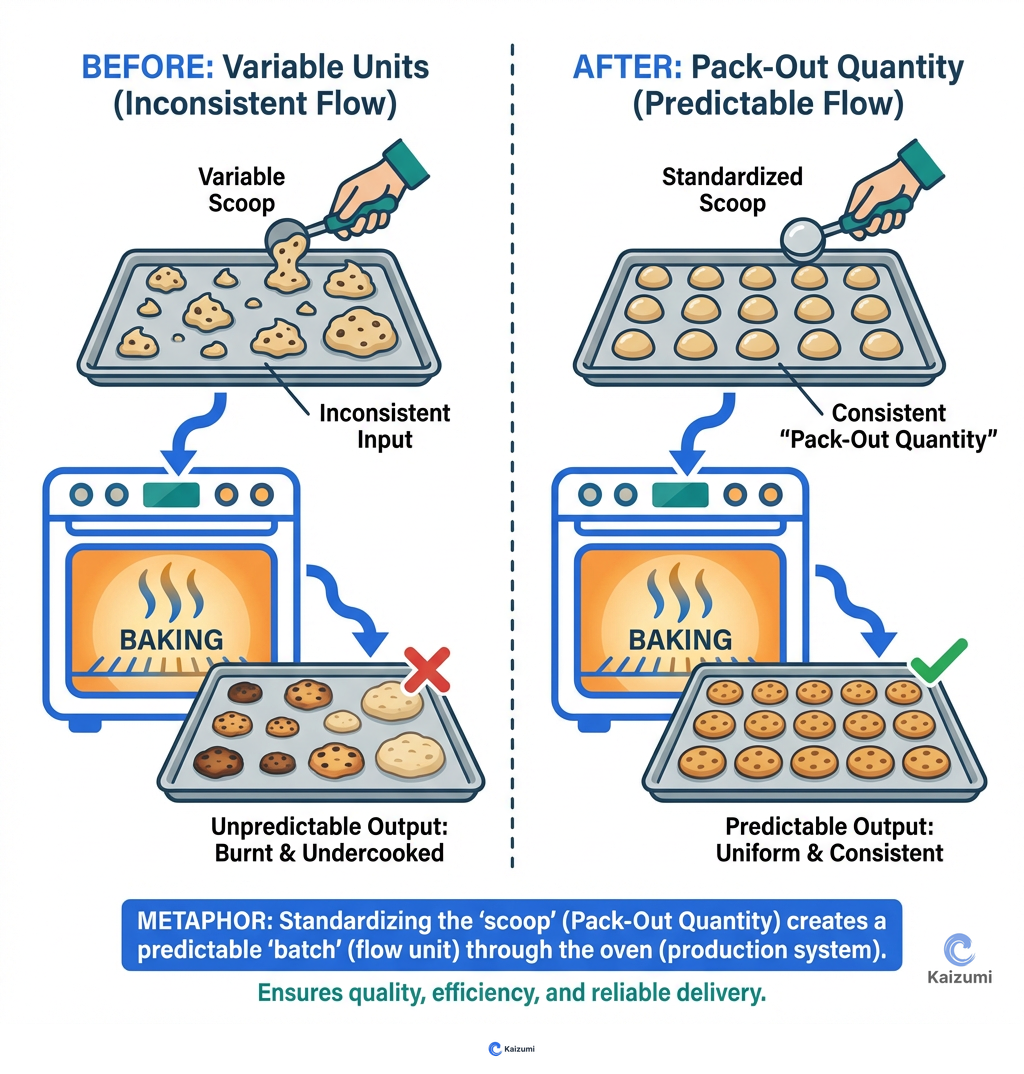 Pack In Unit Pack-Out Quantity | Lean Dictionary