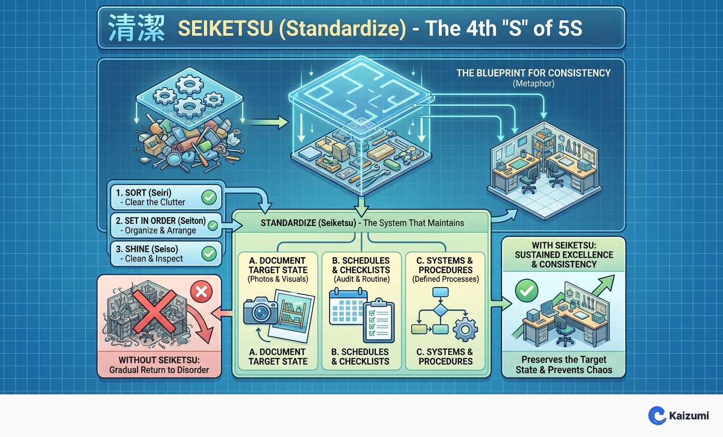 Seiketsu Animation Seiketsu (Standardize) | Lean Dictionary