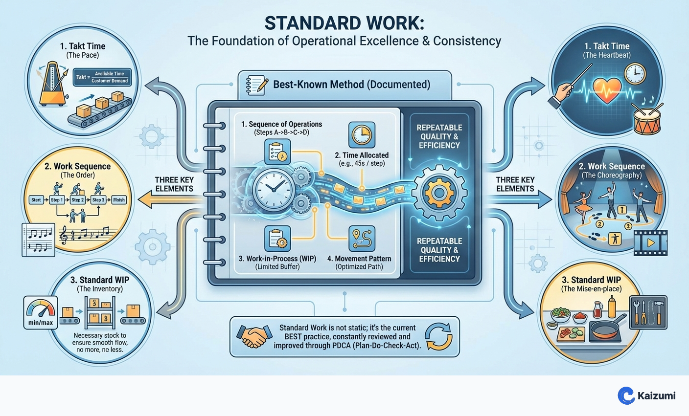 Standard Work Examples In Government Signs Standard Work | Lean Dictionary