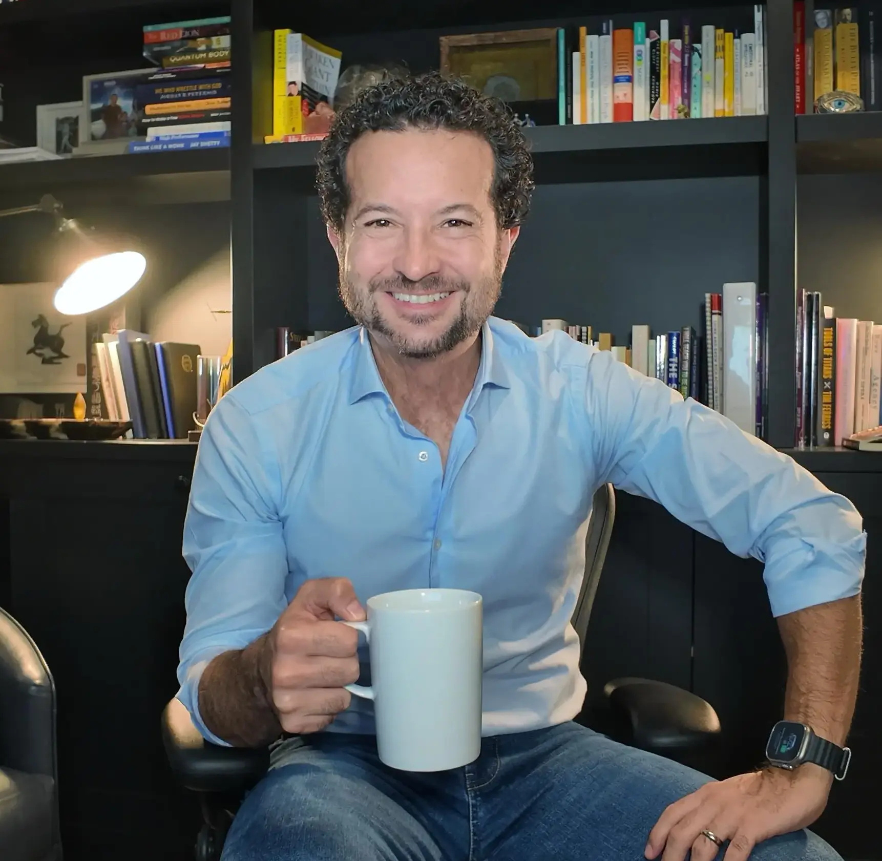 Reservar café con Lue
