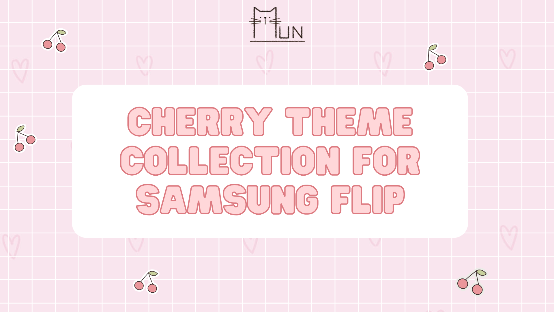 Cherry Theme Collection for Samsung Flip