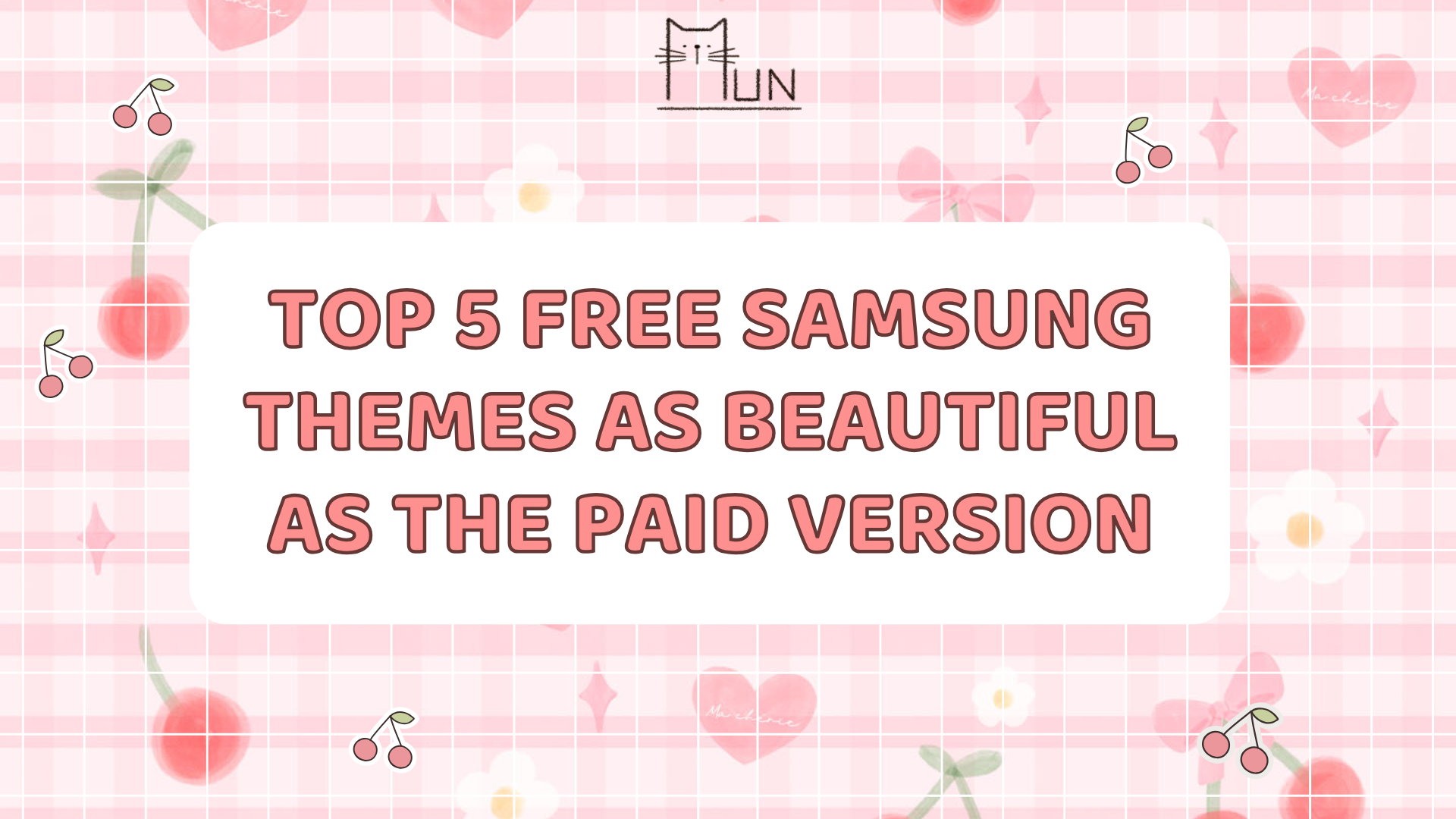 Top 5 Free Samsung Themes as Beautiful as the Paid Version