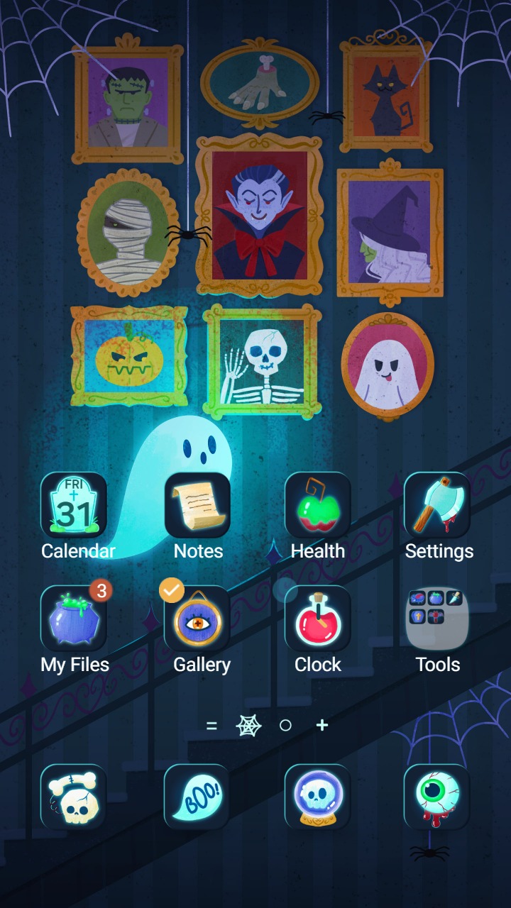 Haunted Stairs Theme screenshot