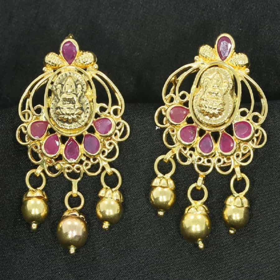 Mayura Gold Earrings Online Jewellery Shopping India | Yellow Gold 14K |  Candere by Kalyan Jewellers