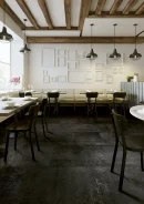 אריח גרניט פורצלן דמוי אבן בגוון אפור כהה מט 120×60 – תוצרת איטליה