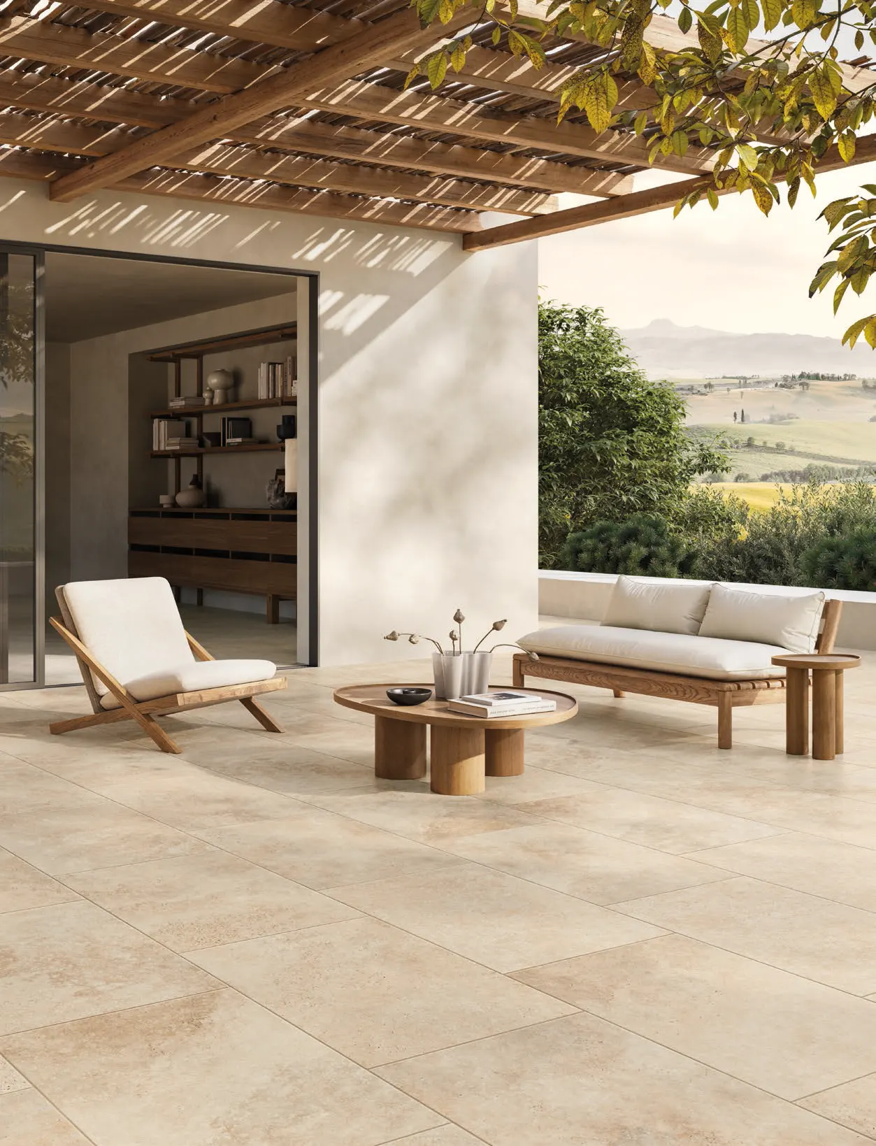 גרניט פורצלן דמוי אבן מודולרי ירושלמית בגוון בז' – תוצרת איטליה – תמונה 4