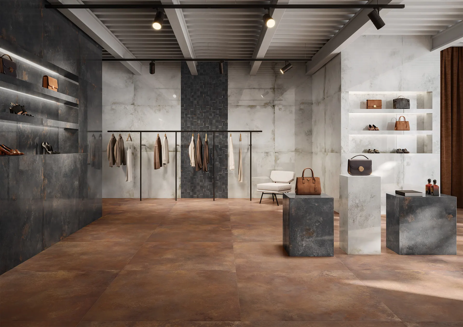 גרניט פורצלן דמוי חלודה 120×60 גימור מט – תוצרת איטליה