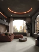 אריח גרניט פורצלן דמוי בטון בגוון אפור-גרייג' בגימור מט 120×120 / 120×60 – תוצרת איטליה