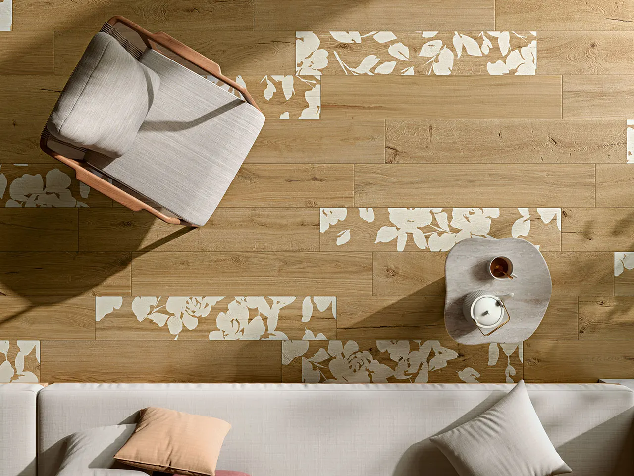 קרמיקה דמוי פרקט 120×30 לוסו פייטרה  – פרקט פורצלן איטלקי בדרגת R10