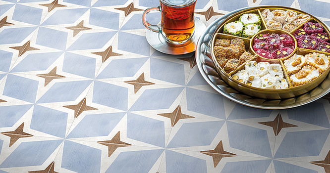 קרמיקה דקורטיבית פורצלן אריחים מצוירים 20.5×20.5 – תוצרת איטליה