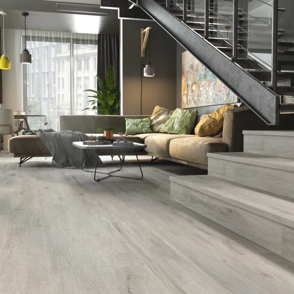 ריצוף עץ לגינה אפור ערפל 20/120 אנטי סליפ עמיד