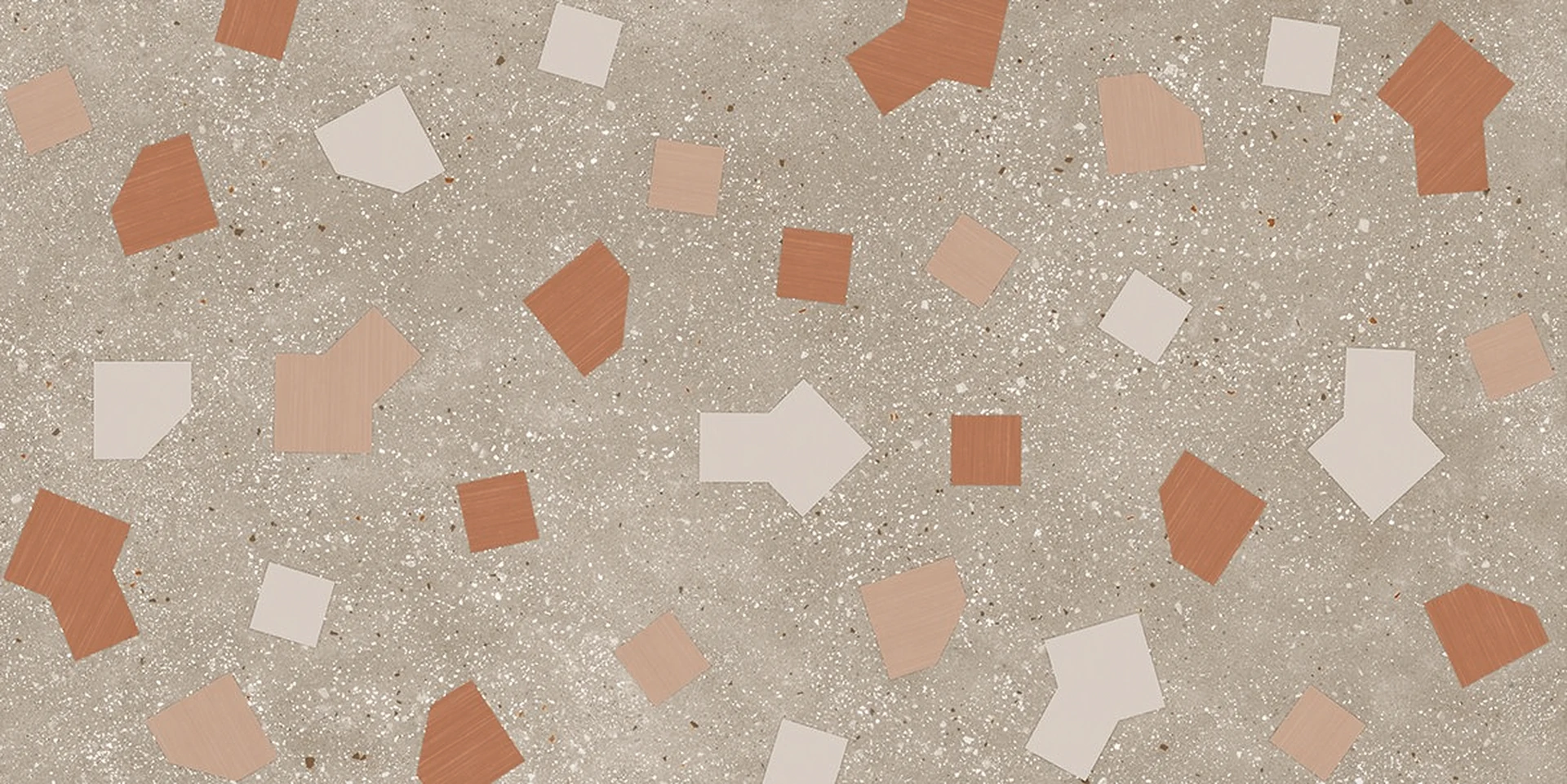 אריח חיפוי קיר בטון חום אפרפר 60/120 עיצוב חמים