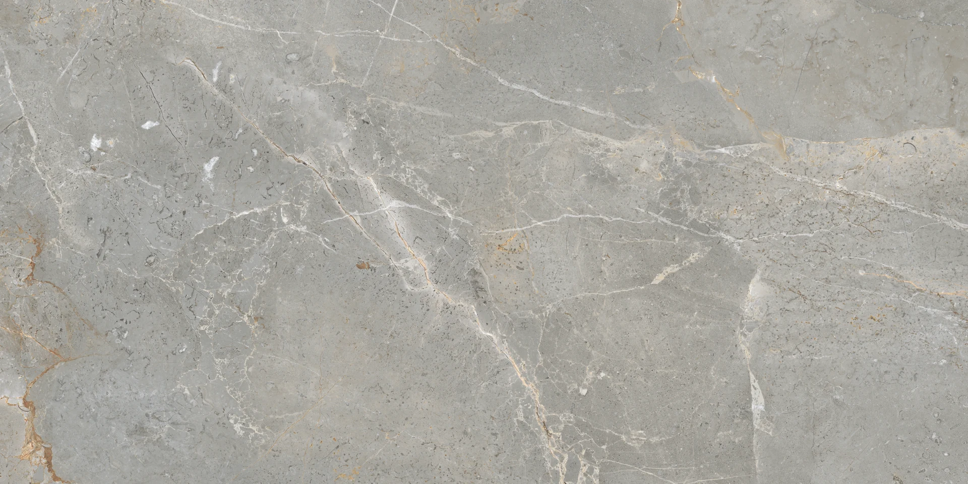 קרמיקה דמוית שיש אפור מבריק מלוטש 60/120 לסלון