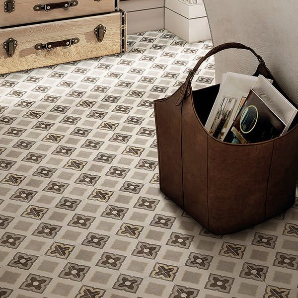 קרמיקה דקורטיבית פורצלן אריחים מצוירים 20.5×20.5 – תוצרת איטליה