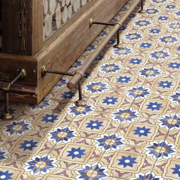 קרמיקה דקורטיבית פורצלן אריחים מצוירים 20.5×20.5 – תוצרת איטליה