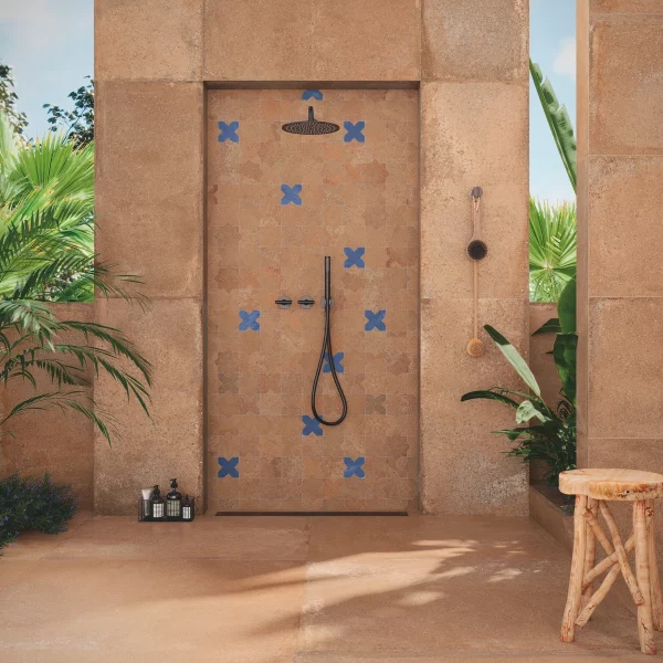 פורצלן דמוי אדמה קוטו 60/120 נגד החלקה לחצרות