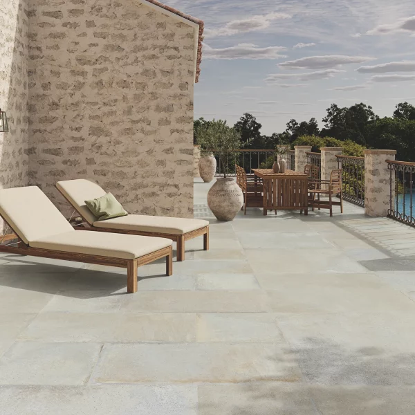 קרמיקה לגינה עבה במיוחד חול בז' 60/120 פורצלן עמיד